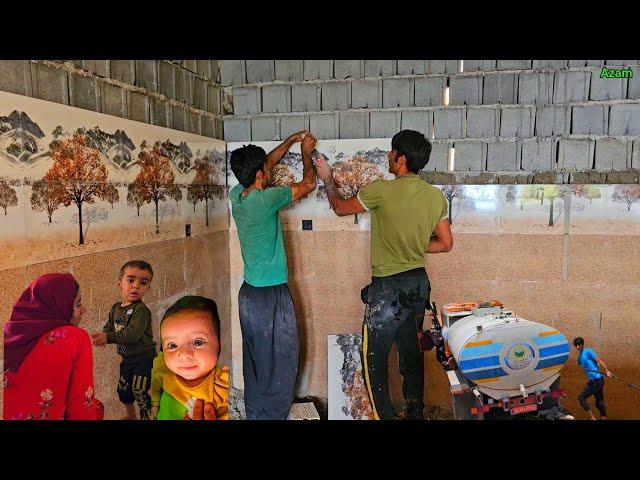 Nomadic Life  Ceramic Work & Water Tank Cleaning | Mahmoud’s Routine & Malik’s Brother Lends a Hand