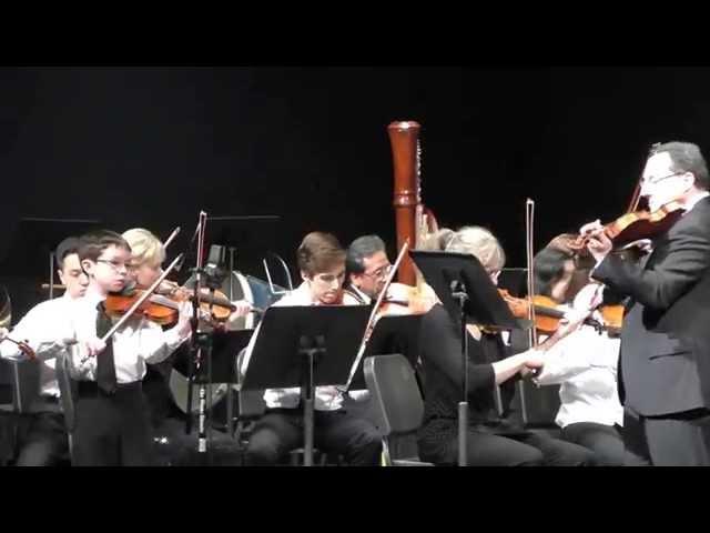 Colin and Brandon Aponte -- Bach Violin Concerto for Two Violins in D Minor, 2d mvt.