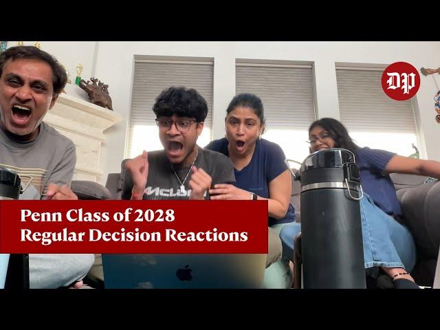 Penn Class of 2028 Regular Decision Acceptance Reactions