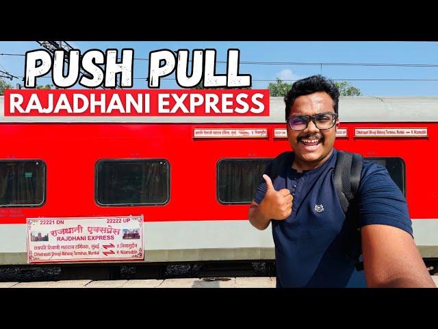 Push - Pull Rajdhani Express  | Mumbai to Delhi Rajdhani Express AC 2 Tier Journey Vlog