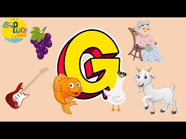 Alphabet Song for Kids: Learn the Letter G | Preschool Learning Songs | SooLoo kids