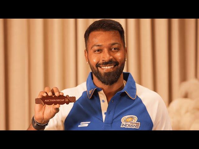 Auction 2025 Recap ft. @hardikpandya7  | Mumbai Indians