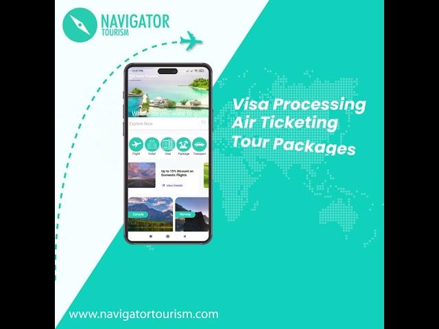 Travel app Navigator tourism