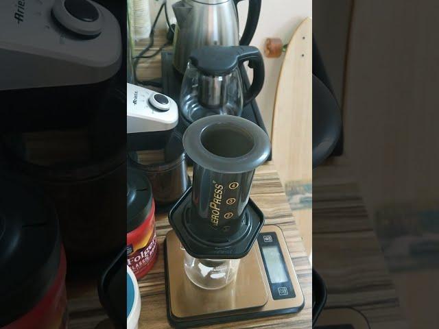 Press Every Drop of Greatness by Jimseven: ULT Aeropress Technique #aeropress #jameshoffmann