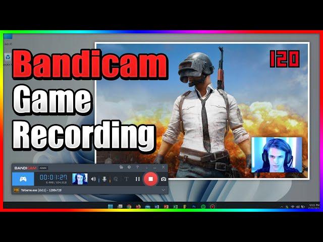 How to record your gameplay using Bandicam, Game Recording Mode