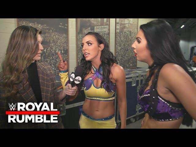 The IIconics unleash a backstage verbal tirade at Royal Rumble: WWE Exclusive, Jan. 27, 2019