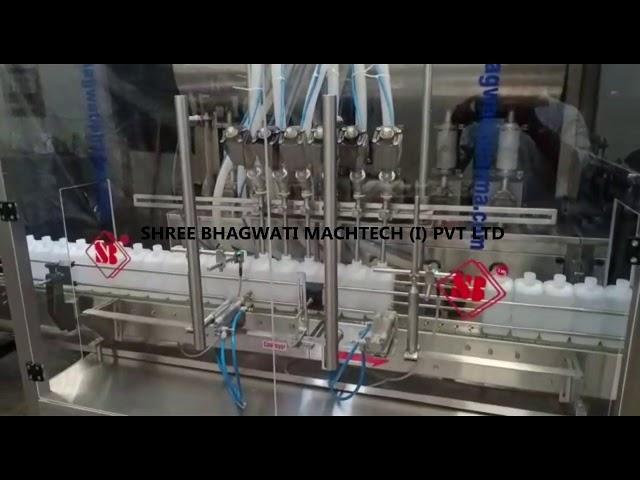 Viscous Liquid Soap / Viscous Face Wash Bottle Filling Machine (Servo Gear Pump)