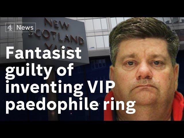 Former nurse guilty of inventing VIP paedophile ring