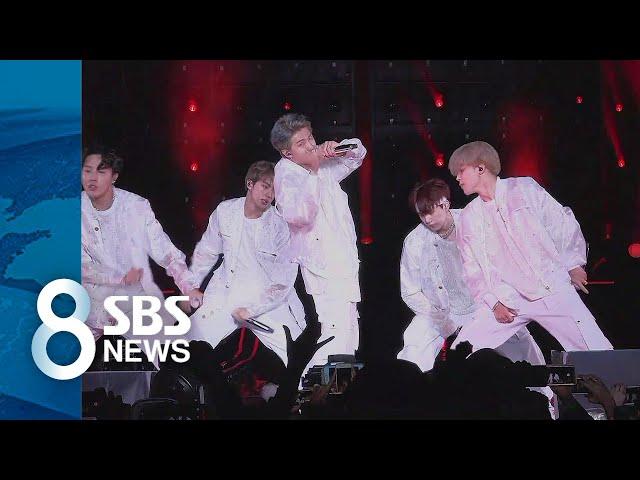 세계인들 따라 부르는 'BTS 노랫말'…한글 알리기 공신 / SBS