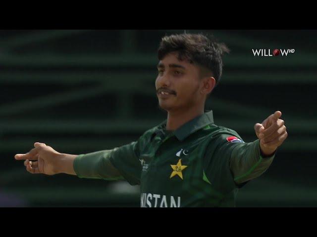 Ali Raza 4 wickets vs Australia U19 | Semi-Final 2 - AU19 vs PA19