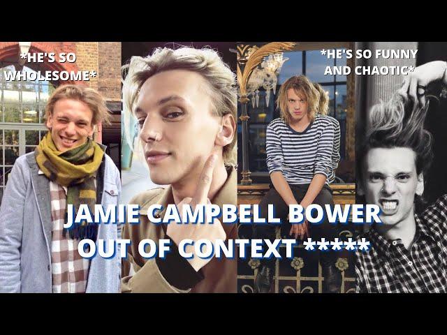 Jamie Campbell Bower out of context videos [chaotic compilation]