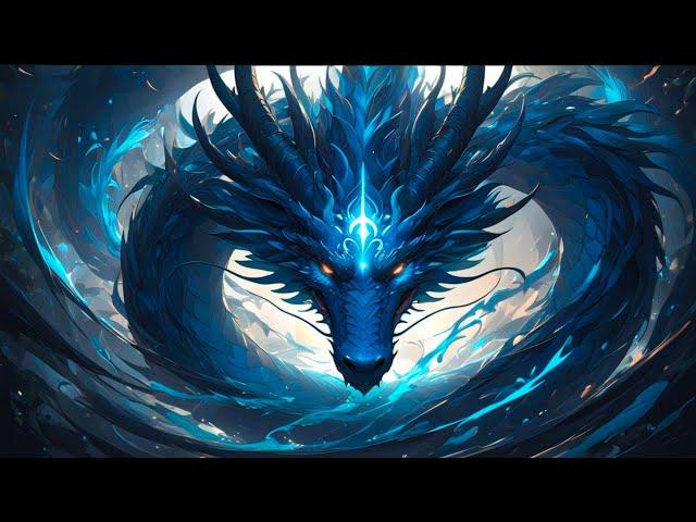 852Hz BLUE  DRAGON MEDITATION • REMOVE NEGATIVE ENERGY • AURA CLEANSE  • DIVINE PROTECTION