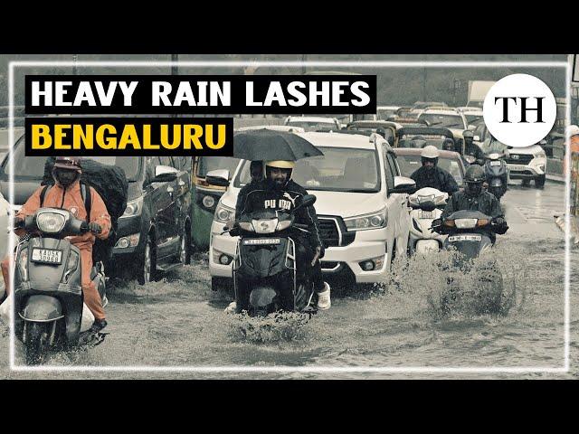 Rain havoc leads to waterlogging and traffic chaos in Bengaluru