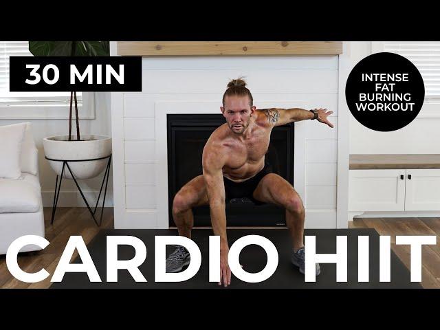 30 Min INTENSE HIIT Cardio Workout | No Repeats + Cool Down