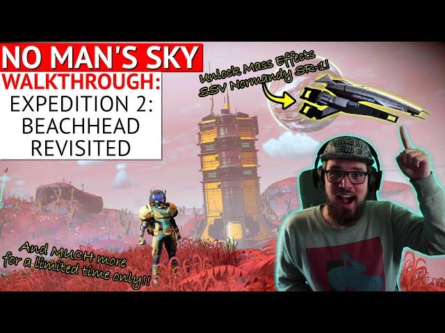 Unlock Mass Effects Normandy in No Man's Sky! (Beachhead Revisited)
