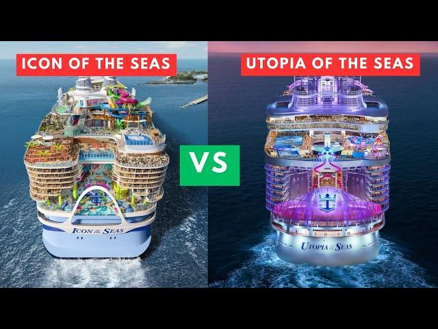 ICON of the seas VS UTOPIA of the seas: Which Ship is Right for You?