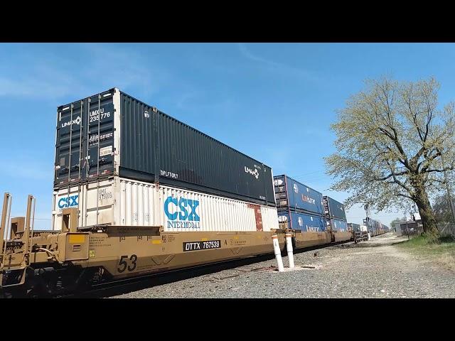 CSX Q131 With a Quartet of UP Engines!