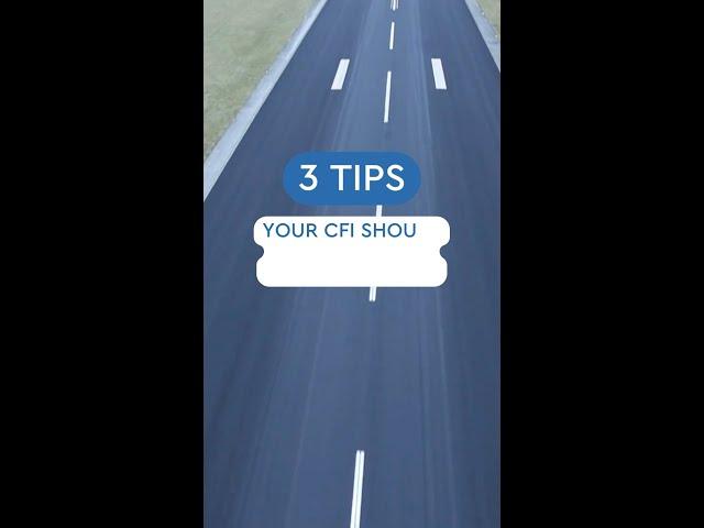 Three Tips Your CFI Should Be Telling You! | MzeroA