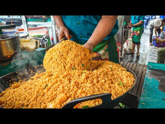 $1 Fried Rice Master in Medan - Indonesian Street Food