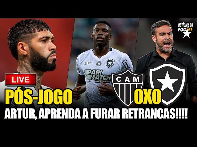 TEM QUE APRENDER A FURAR RETRANCA PORRA!LIVE PÓS-JOGO DEATLÉTICO MINEIRO 0X0 BOTAFOGO