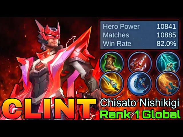 10,800+ Matches Clint Monster Marksman - Top 1 Global Clint by Chisato Nishikigi - Mobile Legends