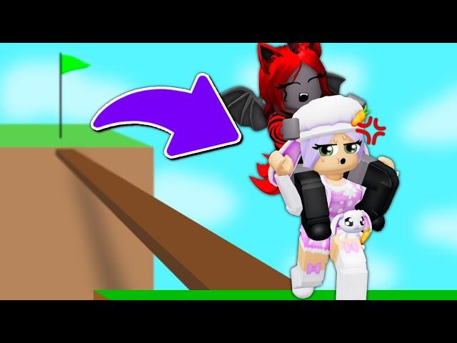 HOP ON 2 Player Obby With Moody! (Roblox)