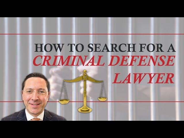 How To Find A New Jersey Criminal Defense Attorney