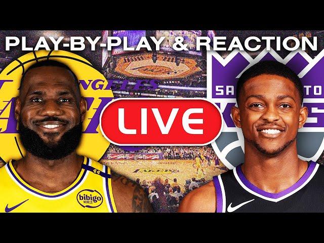 Los Angeles Lakers vs Sacramento Kings LIVE Play-By-Play & Reaction