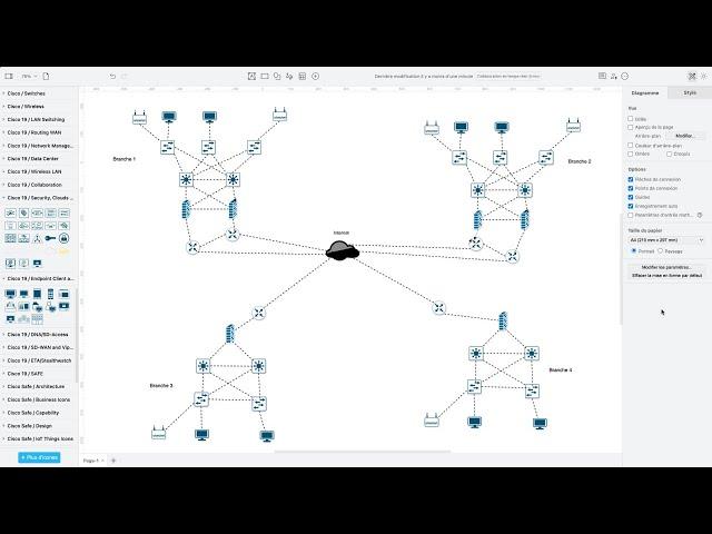 Créer des Diagrammes Réseau Animés avec Draw.io