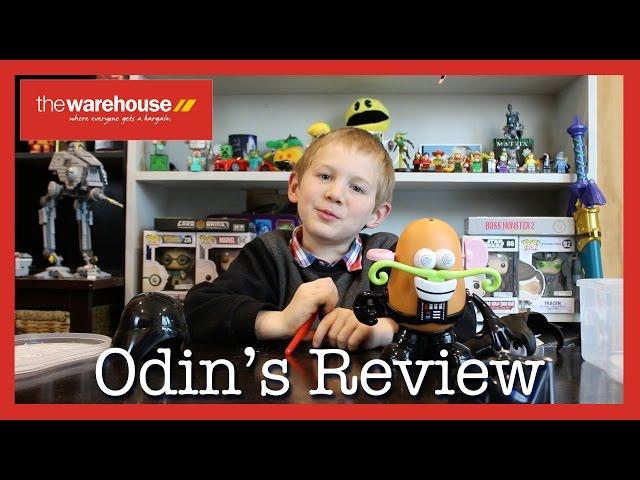 Odin's Review: Mr Potato Head - Darth Vader - The warehouse Toy Tester 2016