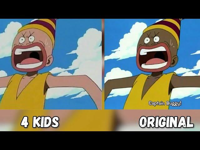 TOP moments of One Piece Censorhip in First Episodes