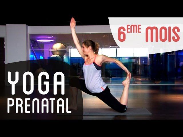Yoga prénatal : 6eme mois de grossesse