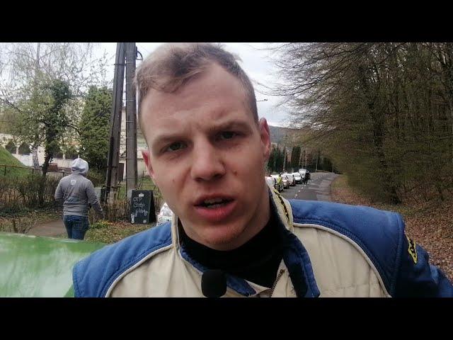 Janovich Roland-Csáthy Miklós Orfű Rallye 2021 Rallye2 interjú az első kör után