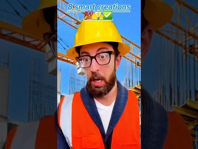 8 smart creations ️ #workout #contruction #creative #tricks #amazing #tips #shorts