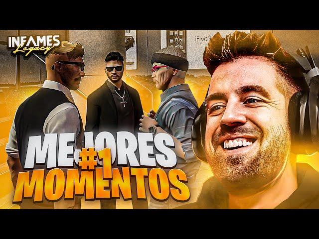 MEJORES MOMENTOS AURON en INFAMES LEGACY #1 | TONI GAMBINO  #mejoresmomentos