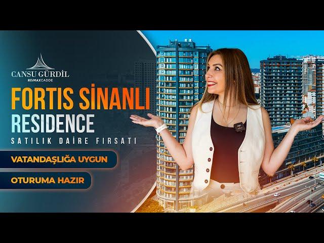 FORTİS SİNANLI YENİ KADIKÖY VATANDAŞLIĞA UYGUN SATILIK 3+1 DAİRE/ KADIKÖY SATILIK EV TURU VLOG REMAX