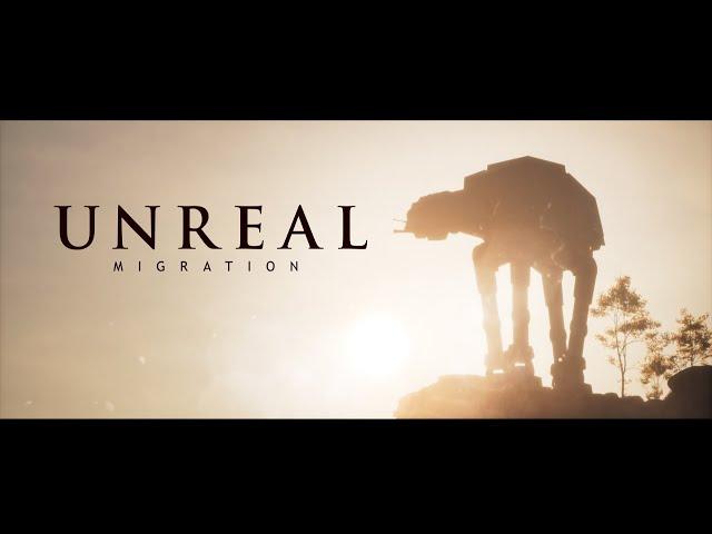 Star Wars AT-AT Walkers in Unreal Engine