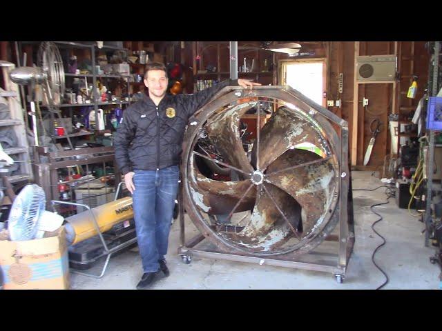 ONE OF A KIND 48 INCH Davidson Exhaust Fan Overview and Demonstration!