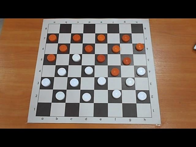 Можно ли запереть 12 шашек?