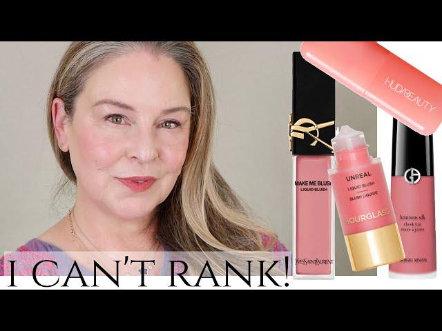 (Not) - Ranking The New Liquid Blushes - What's the Difference?  Which is best for YOU??