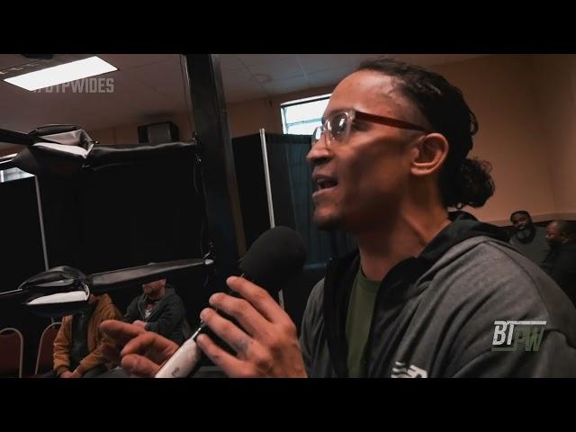 Prince Hernandez confronts Nell Dillinger at Battle Tested Pro Wrestling: Ides of March!!!
