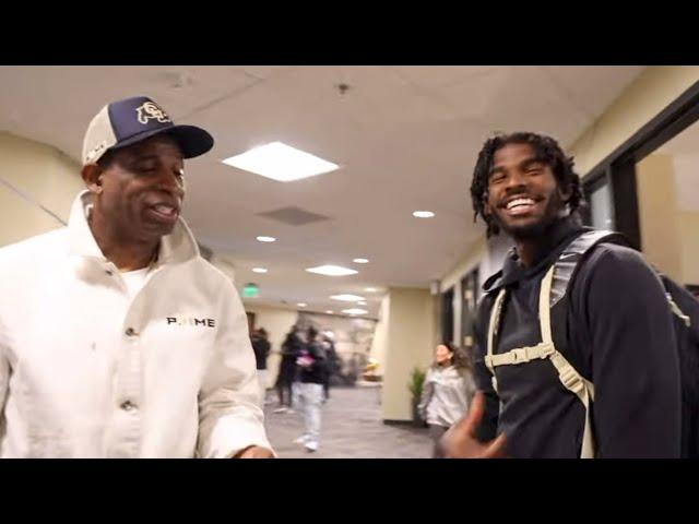 Coach Prime vs Shedeur Sanders Funny Moments pt 3