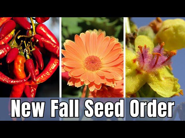  Planning My Garden with SOUTHERN SEEDS: Seed Order for Next Gardening Season