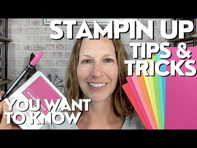 New To Stampin Up? Complete Guide To Stampin Up Stamps, Ink, Tools & More