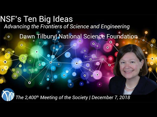 PSW 2400 NSF's Ten Big Ideas | Dawn Tilbury