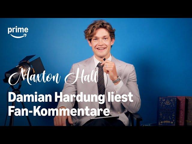 Damian Hardung liest Fan-Kommentare | Maxton Hall