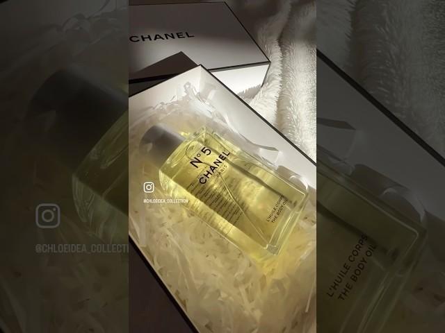 New Chanel N.5 Body Oil #ChanelBeauty #ChanelMakeup #ChanelNo5