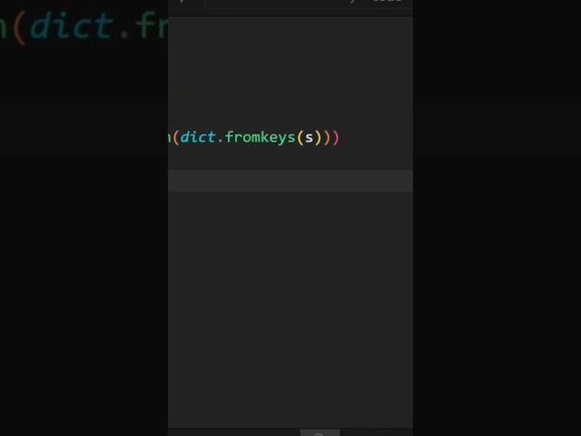 Remove Duplicates While Preserving Order in Python  #coding #python #programming