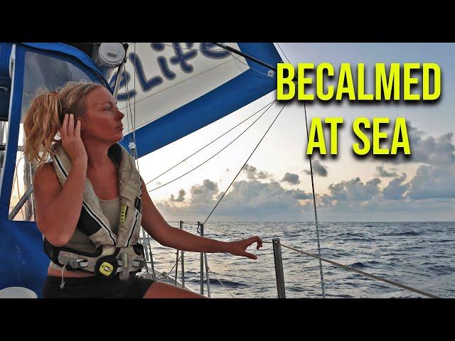 Becalmed at Sea: Sailing 9 Days to the Cook Islands - Episode 126