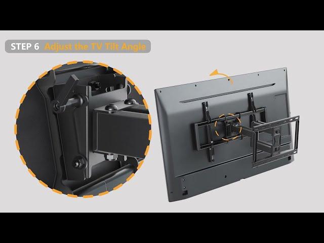 BONTEC Full Motion TV Wall Mount: The Ultimate Mounting Solution for 37-86 Inch TVs